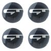 7 Pieces Per Set GT Logo Car Front Hood Rear Boot Steering Wheel Auto Hub Center Cap Sticker Emblem Badge for Stinger