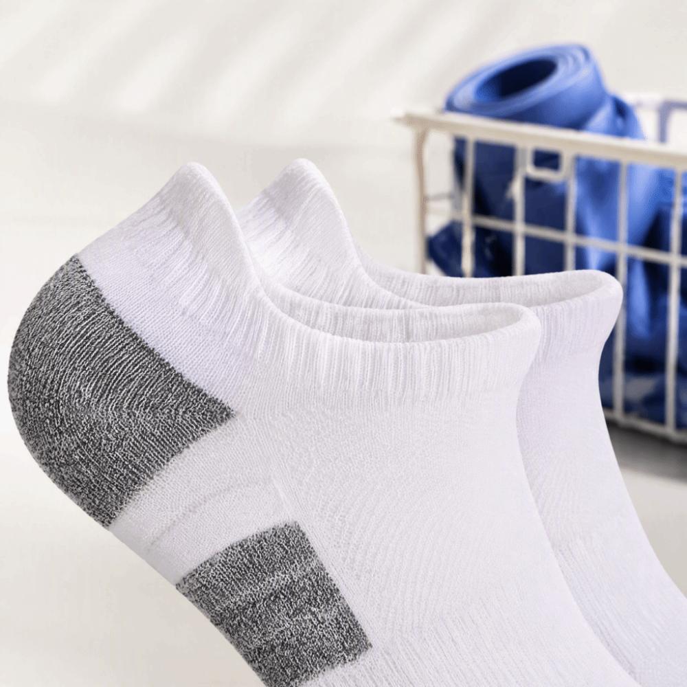 12pcs Cotton Blend Low Cut Sport Sock Breathable Athletic Sock  Running Fitness Training