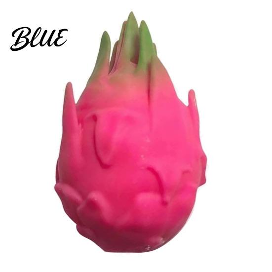 Fruit Stress Ball 1/2/3Pcs Simulation Dragon Squeeze Toy Relief Dragonfruit Soft Decompression Shape Sensory Fidget