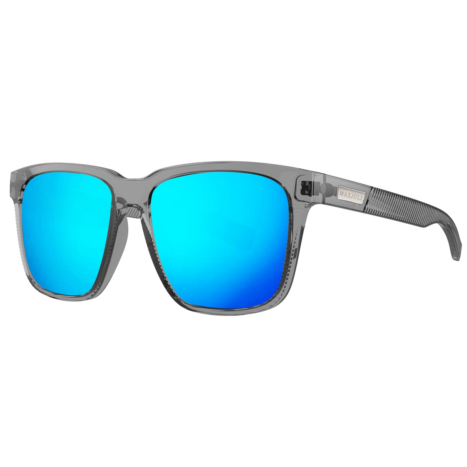 Fable Men's Light Maxjuli Large Sunglasses For Big Heads Retro Vintage Uv Protection Fishing Glasses 8023 Cm