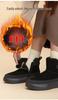 2025 Women's Thick-Soled Cotton Snow Boots: Velvet-Lined, Warm, Waterproof, Height-Boosting Winter Footwear