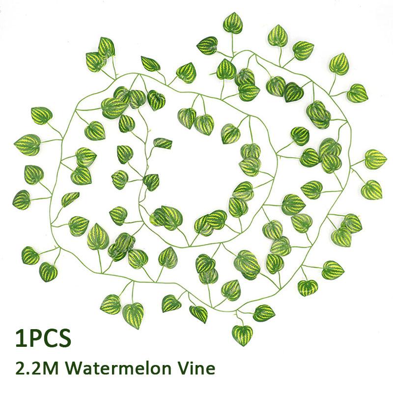 

Искусственные растения плюща, лианы, подвесная гирлянда, искусственная листва, цветы, домашний декор для спальни, сада, офиса, свадебный настенный декор, зеленый вьющийся плющ