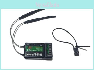 Flyskyt6 I6 2.4g Fs-ia6b6 Receiver For Rc Model Plastic Material 6 Channel Controller