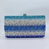 WHTUOHENG Gold Gelb Weißer Diamant Clutch Abendtasche Strass Damen Portemonnaie Kristall Braut Party Handtasche Für Weibliche Hochzeit