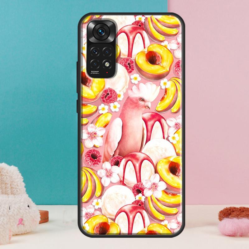 Tropical Summer Fruit Lemon Case For Xiaomi Redmi Note 14 13 Pro 12 11 9 10 9S 10S 11S 12S Redmi 14C 13C 10C 12C Cover