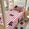 Bed Top Sheet for Single,Modern Soft Polyester Flat Sheet,Home Bed Linens,Kids Adult Student Dormitory Bedspread