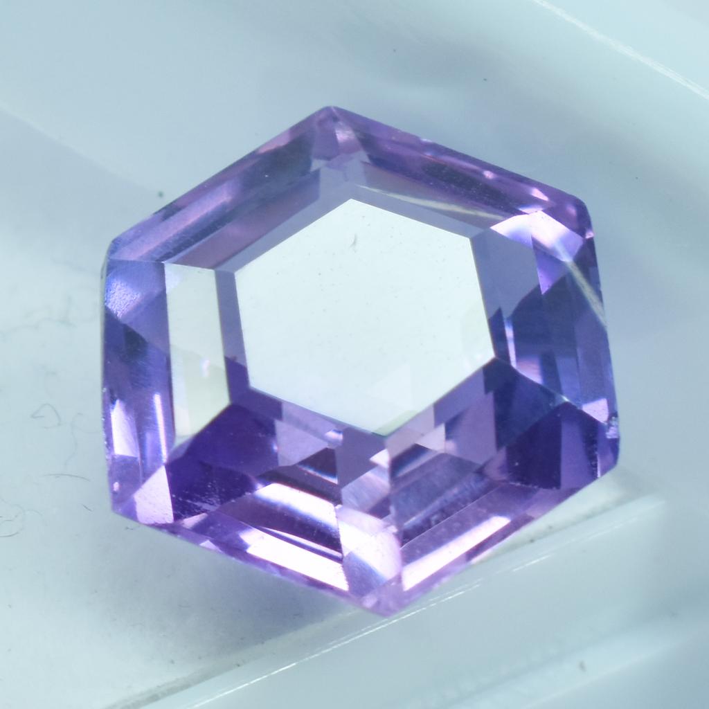 Natural Purple Tanzanite Loose Gemstone 6.90 Ct Fancy Cut for Jewelry Making and Gem Collections