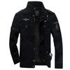 Men Casual Cargo Jackets Men Bomber Jacket Windbreaker Jacket Coat Men Spring Autumn Outwear Slim Retro Jacket Mens