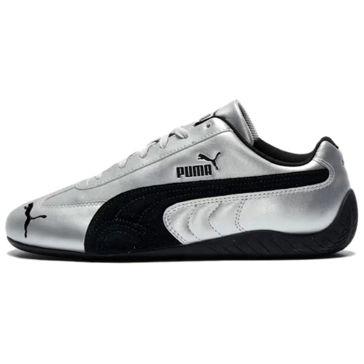 Puma Speedcat Metallic Pack - Silver Black Women Sneakers 405357-01 37