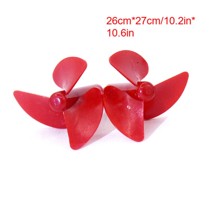 2Pcsdiy Toy Boat Model Parts For Loading Propeller Decoy Boat