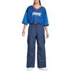 Nike Clothing Cargo Pants Women's Marine Blue Moderate Cargo Pants HV1967-410