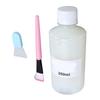 2 Pcs Clay Varnish 250ml Prevent Cracking Scratch Wear High Glass Air Dry Clay Glaze for Plaster Pre Coated Metal Wood