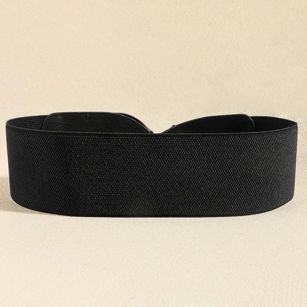 Wide Bohemian Waistband Stretch Decorative Belt All-Match Elastic Waist Belt Coat