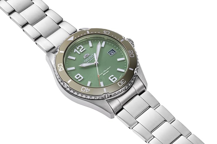 Relógio Orient Mako Movido a Energia Solar de Pulso Garantia do Fabricante Nacional RN-WJ0001E Masculino Verde