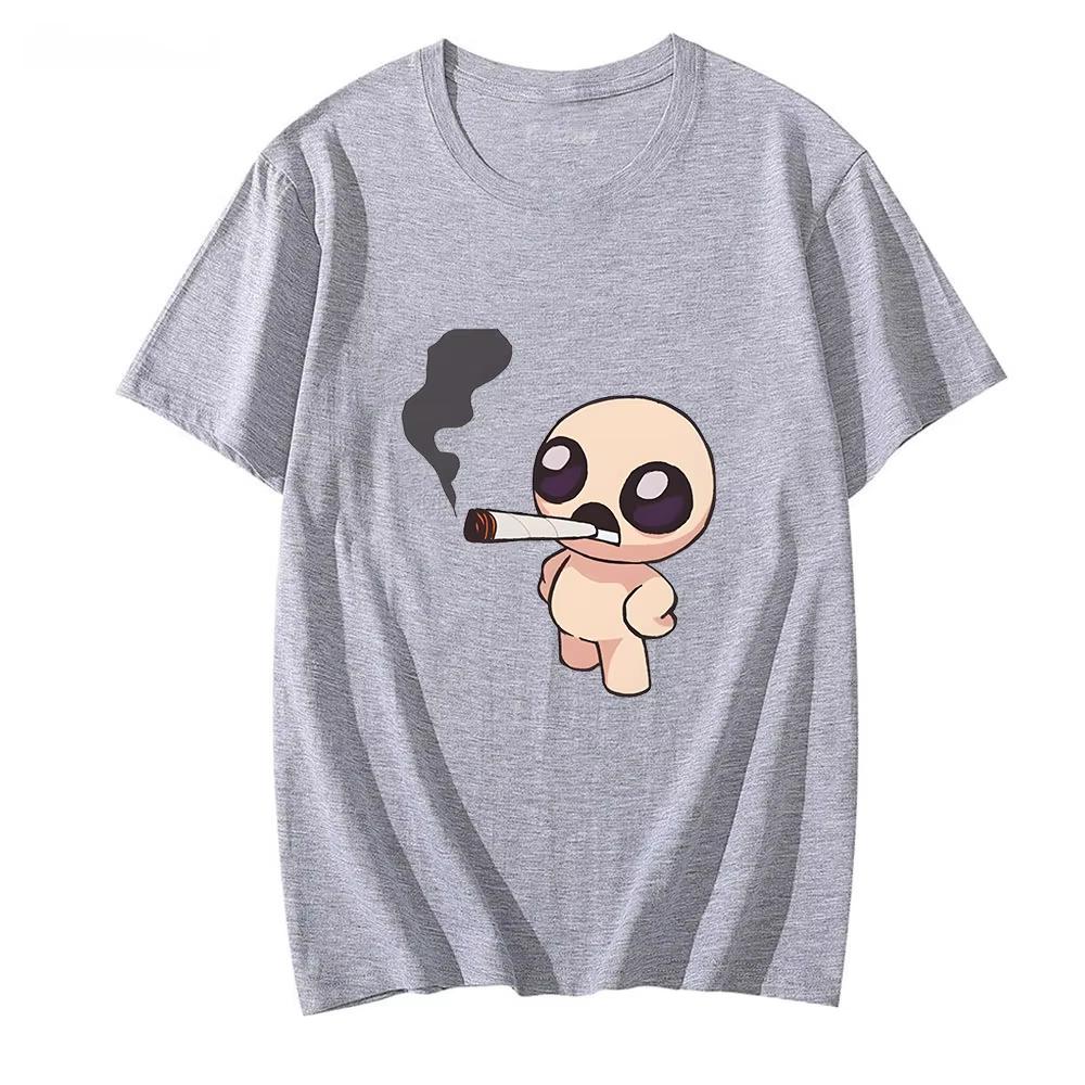 Plus Size The Binding of New T-shirt Cartoon Graphic Printing Tee-shirt High Quality Tshirt Game Camisetas O-neck Tees