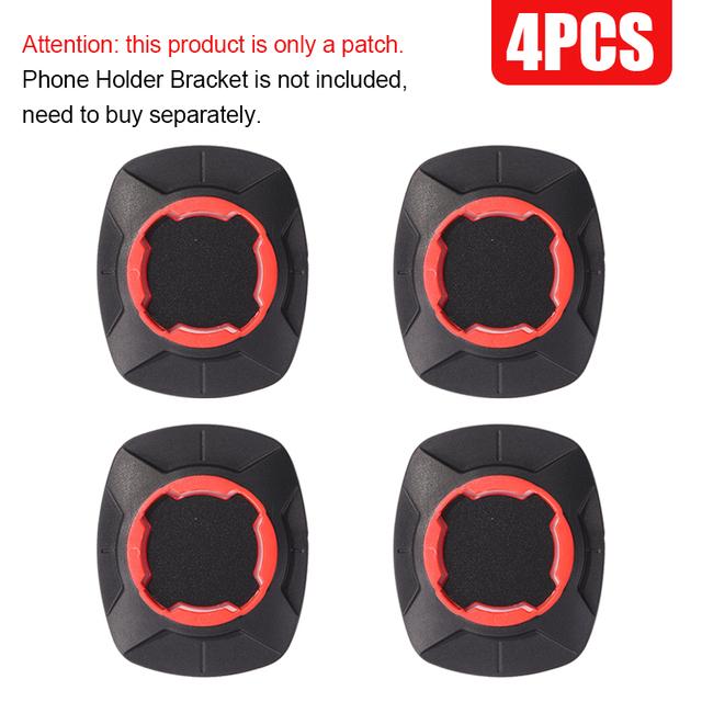 Suport universal pentru smartphone, 4 buc, ghidon rotativ, suport pentru telefon, cleme de fixare, blocare de securitate