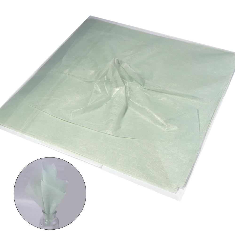 38pcs/Lot 30x30cm Extractive Flower Arrangement Wrapping Paper Cotton Flower Wrapping Lining Paper Non-woven Floral Wrapping Pap