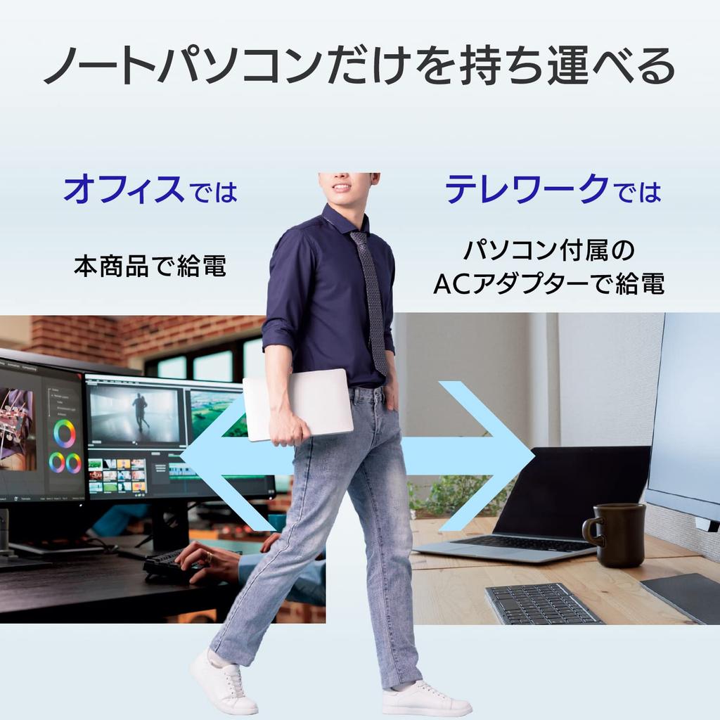 Stație de andocare IODATA compatibilă cu USB A, HDMI, DisplayPort, compatibil cu 4K, alimentare USB la 60fps, compatibilă cu producătorul japonez Type-C US3C-DS1/PD-A