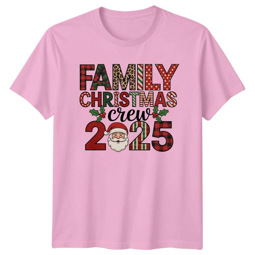 Family Christmas 2025 Christmas Holidays Unisexs TShirt Unisexs Tee Graphic Top