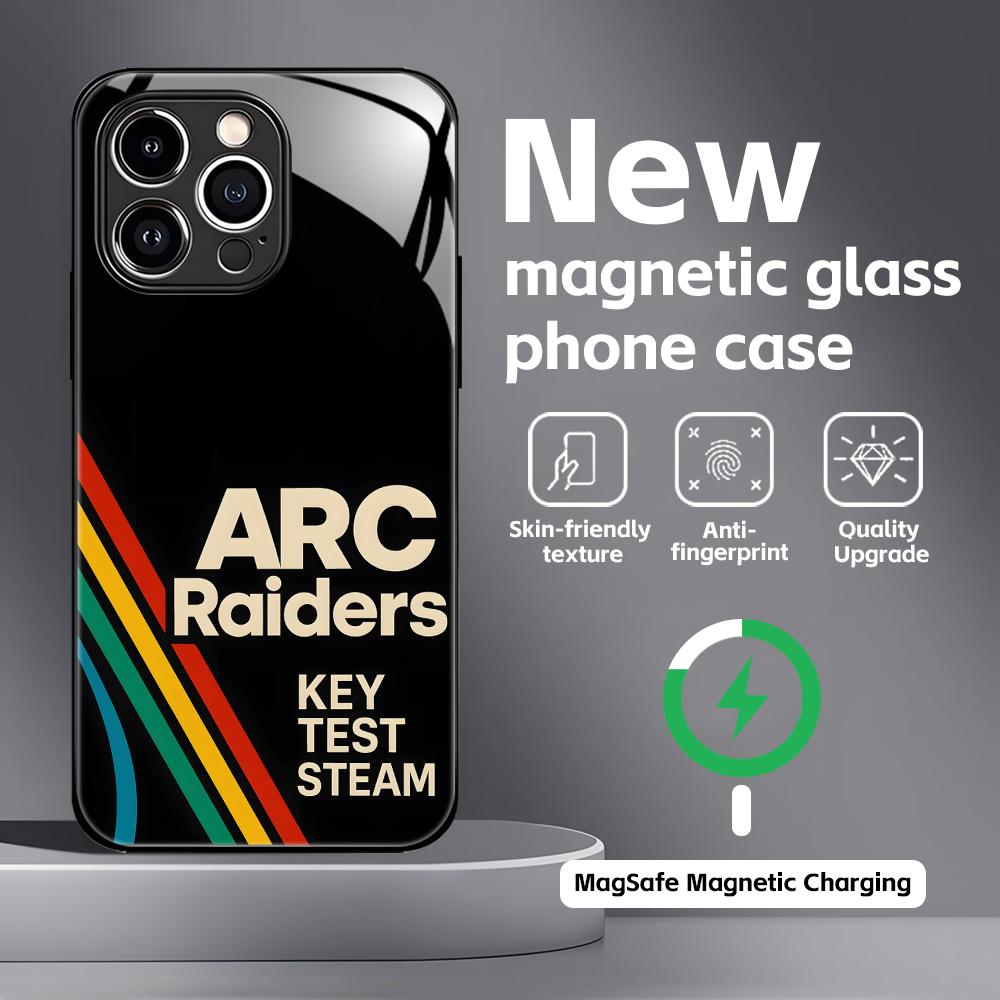 HOT GAME ARC Raiders Phone Case For iPhone17 16 15 14 13 12 11 X XR XS 8 Plus Mini Pro Max Glass Magnetic Case