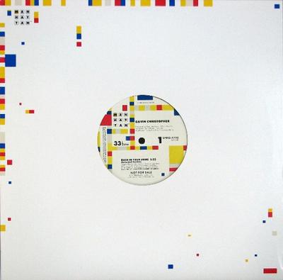 Płyta 12 cali GAVIN CHRISTOPHER - Back In Your Arms SPRO9790,SPRO97 Manhattan Recor 1986 USA Soul/Funk Używana