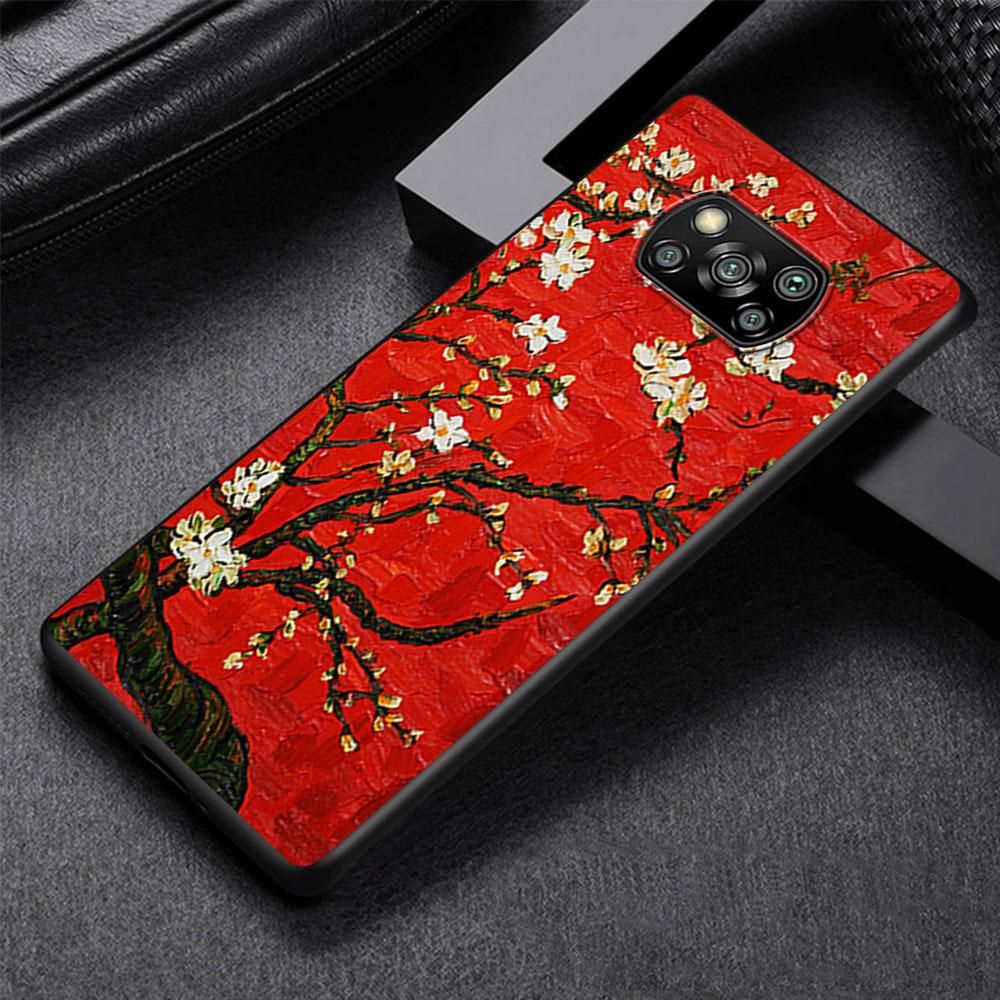 

Чехол «Звездная ночь Ван Гога» для Xiaomi Poco X3 NFC X5 F4 F3 M4 Pro X4 GT M5s M5 Pocophone F1 M3, черный чехол для телефона из ТПУ Pocophone F1