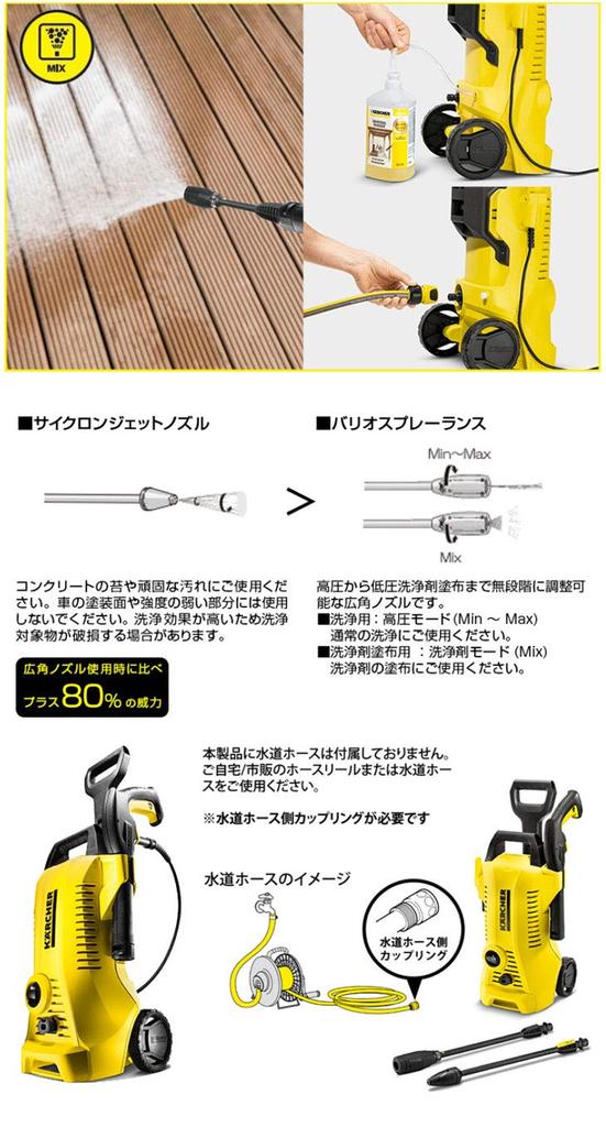 High Pressure Washer K2FullControlDCM High Pressure Hose 8m 1.602-340.0 Length
