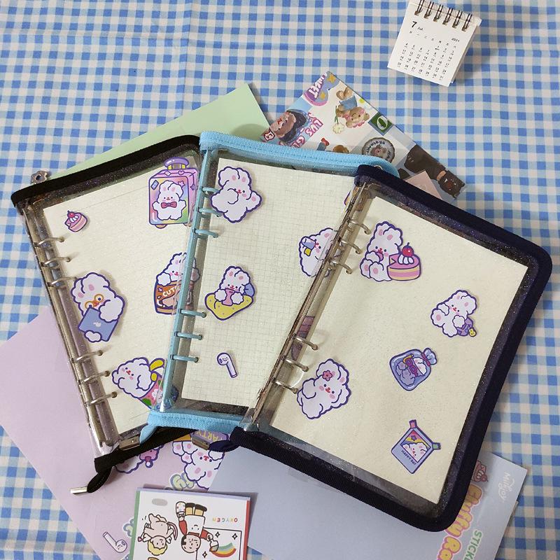 6 Delikli Spiral Ciltli Defter Yedek Kağıdı: A4/B5/A5/A6/A7 Kareli, Çizgili, Boş Defter Sayfaları