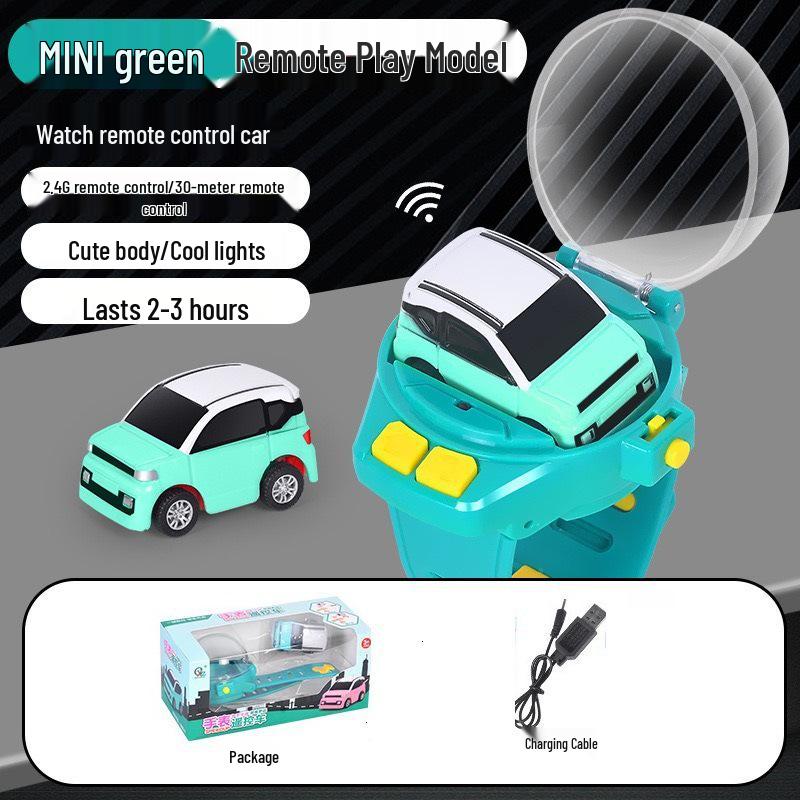 Children's 2.4G Alloy Remote Control Racing Car - Mini Toy Gift for Boys