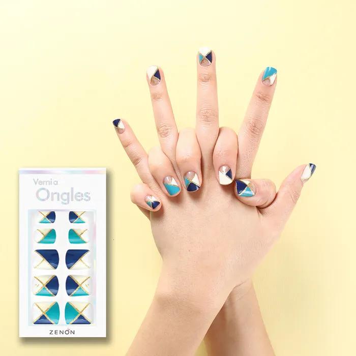 

Бесплатный клей Гель Накладные ногти - 06 Золотое качество