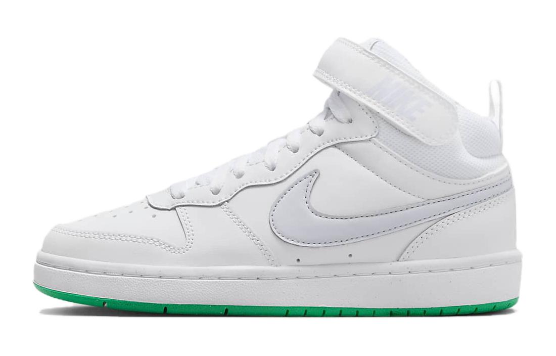 Nike Court Borough Mid 2 GS White Stadium Green CD7782-115 36