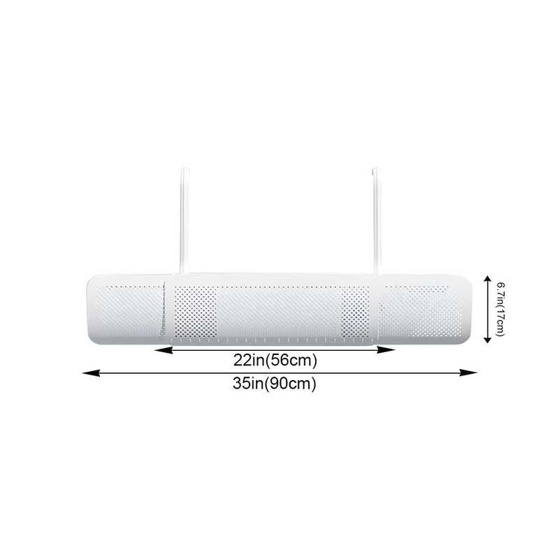 Anti-Direct Blowing Air Conditioning Wind Deflector Wall-Mounted Outlet Baffle Hanging Conditioning Guide Cover