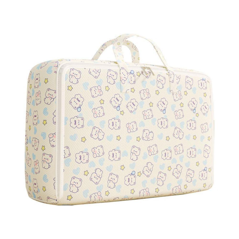 Large Capacity Quilt Storage Bag Foldable Wardrobe Sorting Storage Bucket  Household Organizer