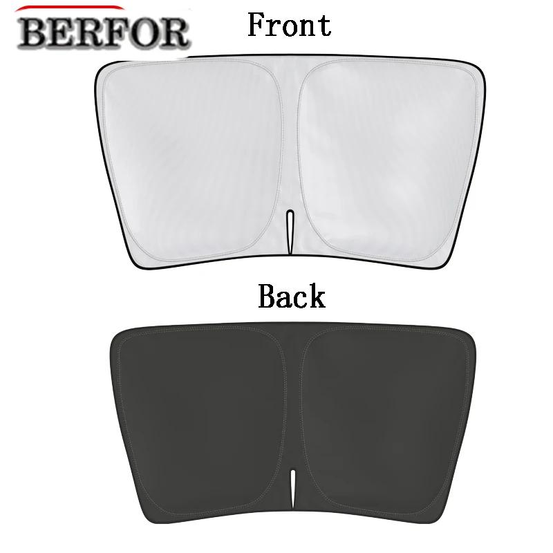For Toyota Camry 2018-2023 Car Styling Nano-Insulat Windshield Sunshade Front Window Sun Shade Visor Auto Interior Accessories чёрный