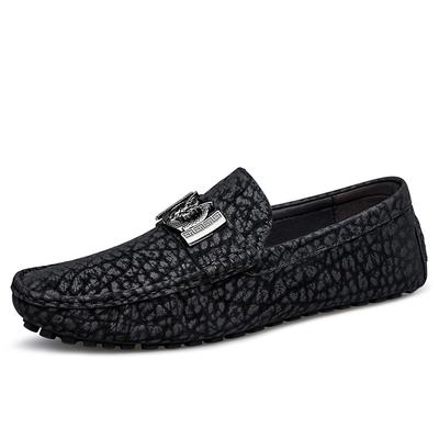 Doudou Shoes Autumn New Leather Handmade Casual Driving Shoes Lazy Light Business Leather Shoes