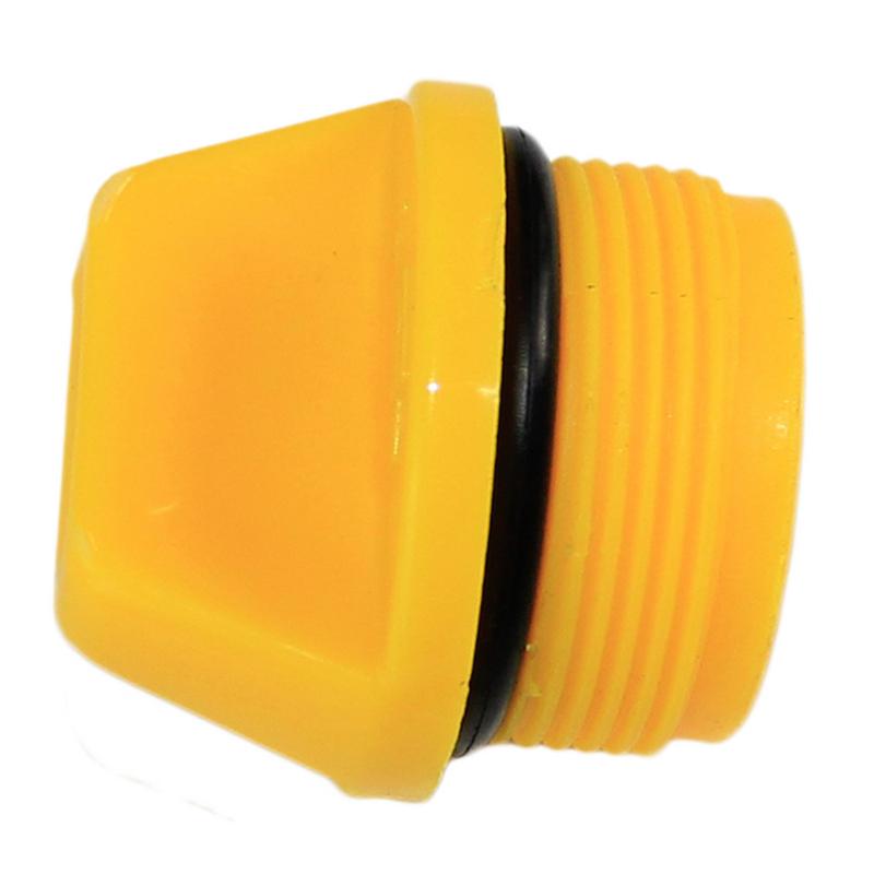 Oil Filler Cap Seal Marine Engine Oil Filter Lid Yellow Business Vehicles Oil Filler Sealing Cover Outboard Engine Sealing Parts