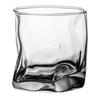 Transparent Glass Creative Twist Cup Restaurant High-End Wine Glass Household Water Cup Coffee Cup Whiskey Cup