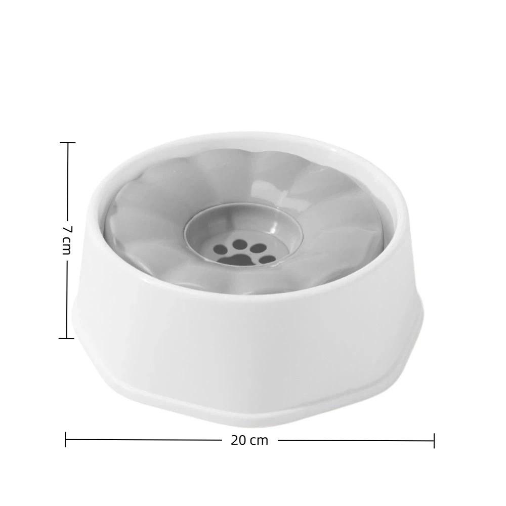 Floating Design Pet Dog Bowls Spill-Proof Detachable Dog Drinking Water Feeder Pet Supplies