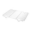 1pc Stainless Steel Baking Pan Tray With Cooling Rack Cover Sets For Kitchen Storage Rust-proof Silvery Camping Supplies