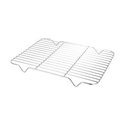 1pc Stainless Steel Baking Pan Tray With Cooling Rack Cover Sets For Kitchen Storage Rust-proof Silvery Camping Supplies