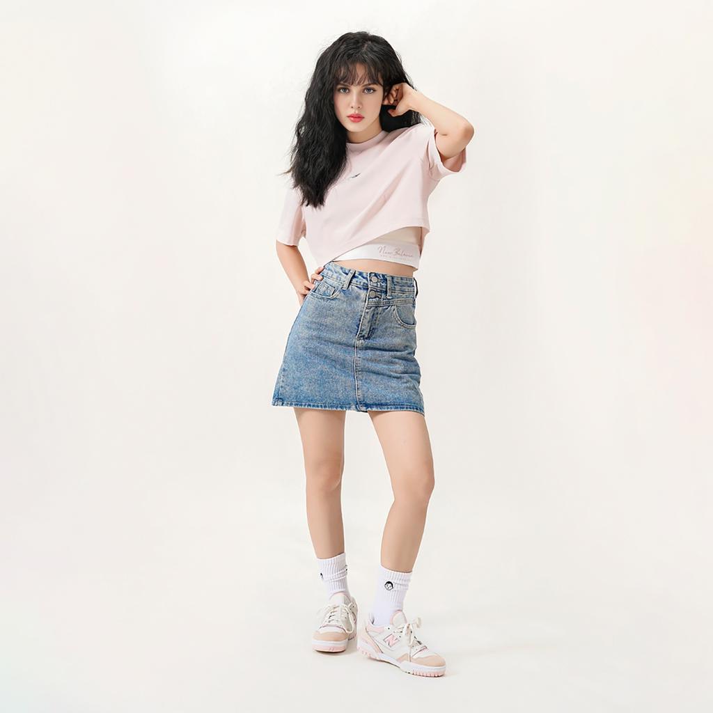 New Balance 550 White Pink Women's