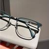Women Anti Blue Light Glasses Men Vintage Computer Men Eyeglasses Optical Glass Plain Frame Gaming Spectacles Eyewear for Men