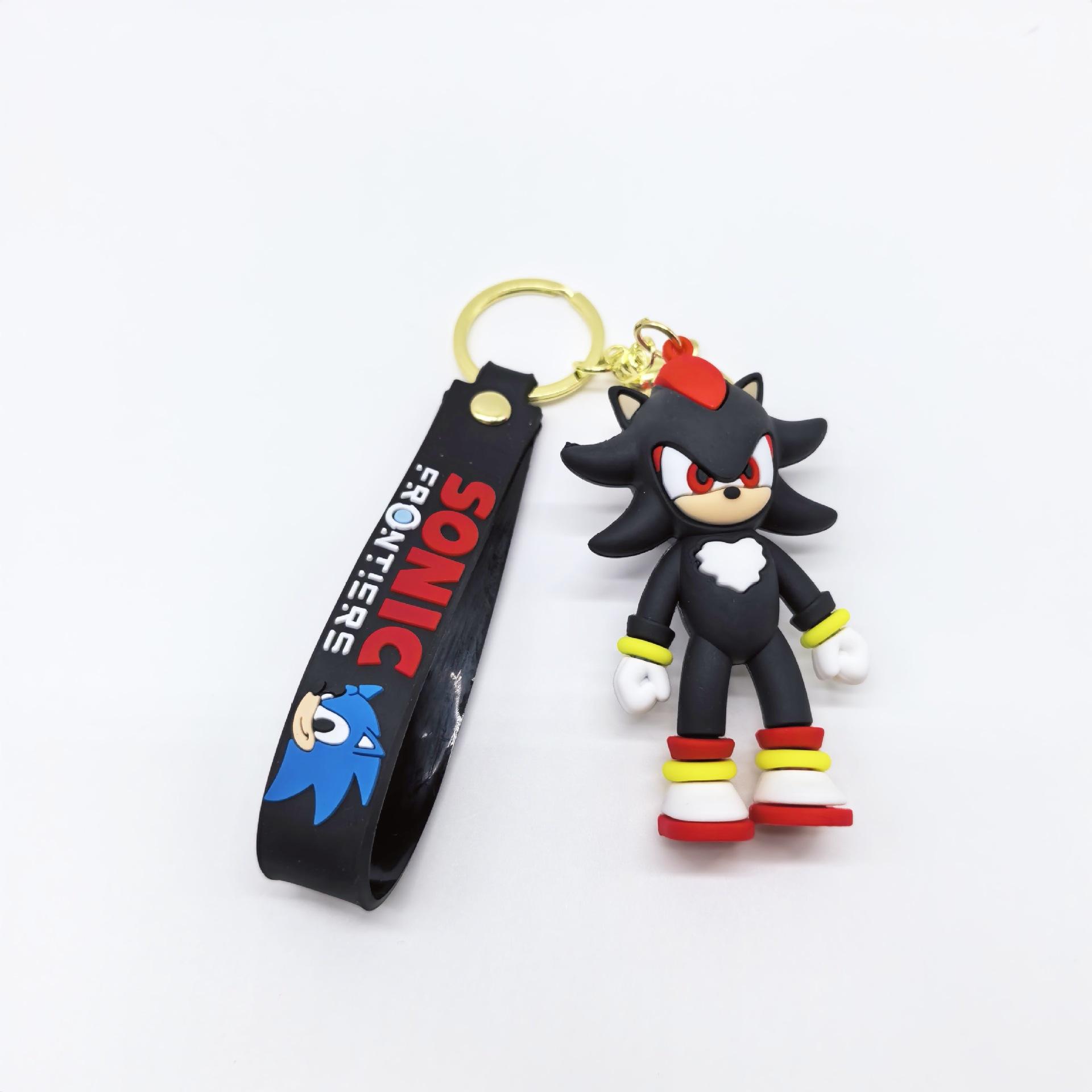 

New Cross Border Creative Cartoon Sonic Doll Keychain Bag Car Keychain Gift Wholesaley2k Fashion Toys Anime Cartoon Frind