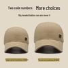 Men's Cotton Duckbill Baseball Cap: Sunshade & Sun Protection for Outdoor Sports, Mountaineering, Fishing - Chinese Style