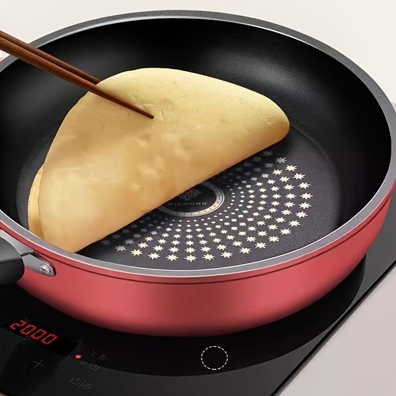 24cm Cast Iron Omelette Pan Nonstick Honeycomb Fry Pan Hot Frying Pans Electric Gas Cooktops Compatible Kitchen Cookware