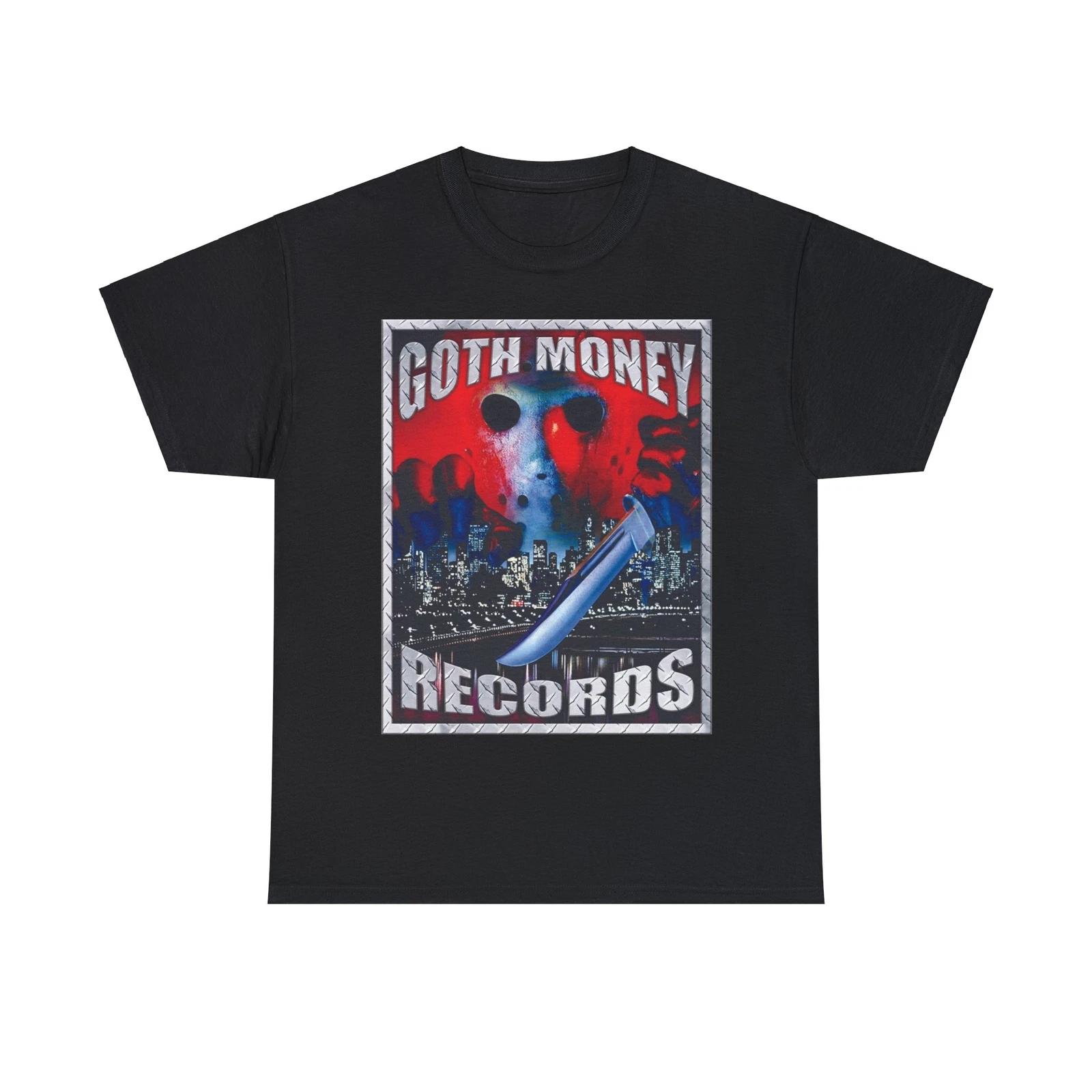 Goth Money Records - Jason Logo Tee T-Shirt - Goth Money Wear Merch XXL