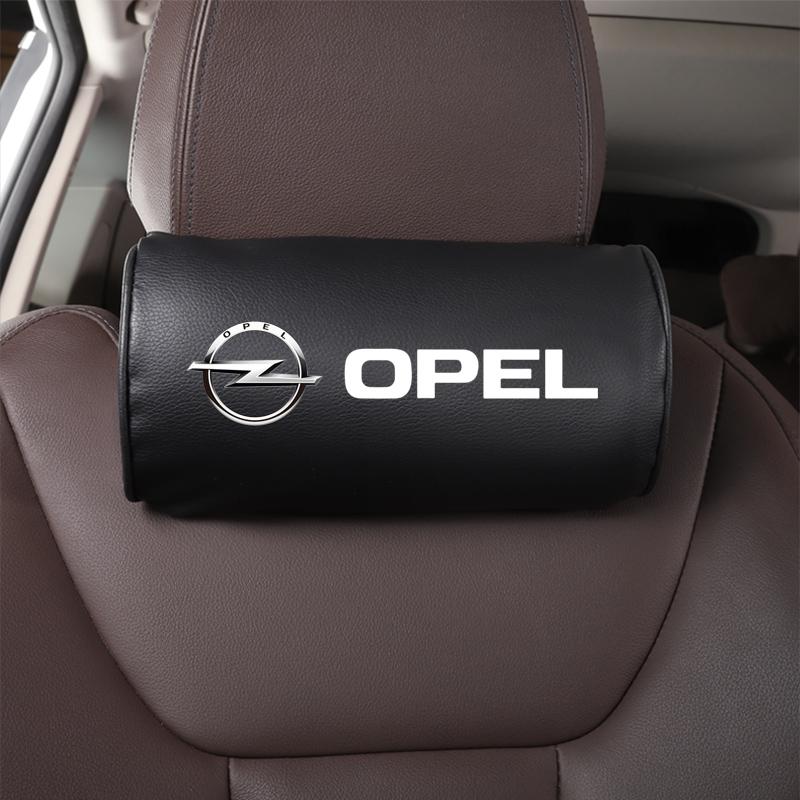 Car Seat Neck Head Support Pillow Leather Headrest Cushion For Opel Corsa Astra Insignia Vectra Zafira Meriva Mokka Grandland