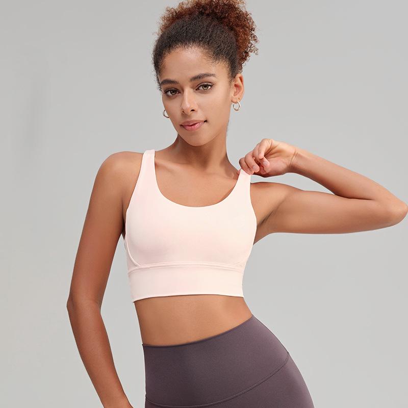 Women's High-Intensity Yoga Sports Bra: Crossback, Shockproof, Anti-Sag, Fitness Vest