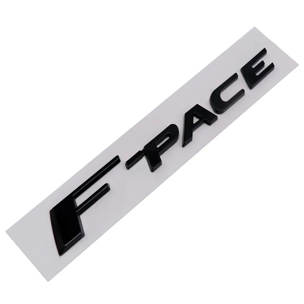 ABS Car Trunk Whole Body Badge Sticker for F-PACE E-PACE F-TYPE XJS XJ8 XF X260 XE XEL XFL Rear Emblem Decal Accessories