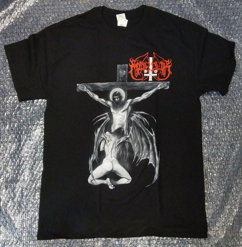 

Vintage MARDUK - Christraping Black Metal Tour T-shirt Unisex S to 5XL IM0503 Unisex T-Shirt XXXXL